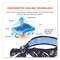 Ergodyne Chill-Its 6700CT Cooling Bandana PVA Tie Headband, One Size Fits Most, Navy Western 12564 - alternate 12